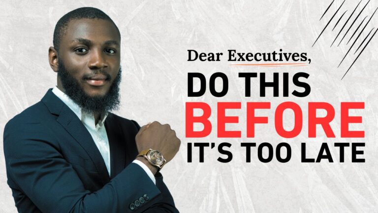 Executive personal branding consultant Joshua Ronatus featured image Dear Executives Do This Before It Is Too Late